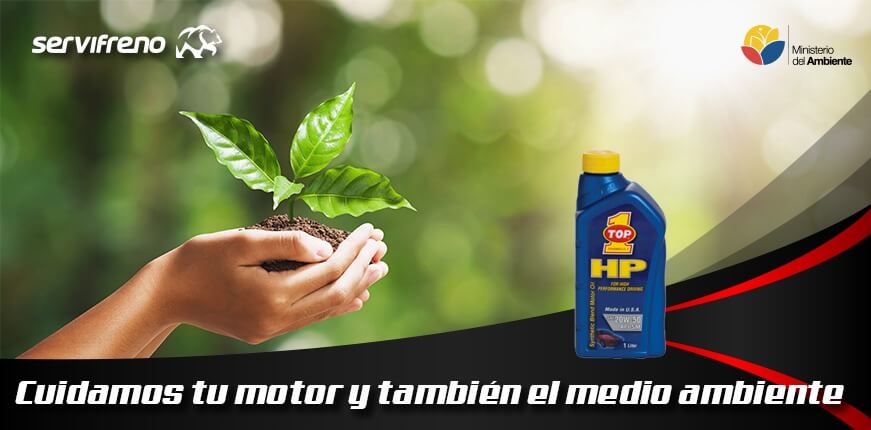 cuidamos tu motor y tambien el medio ambiente